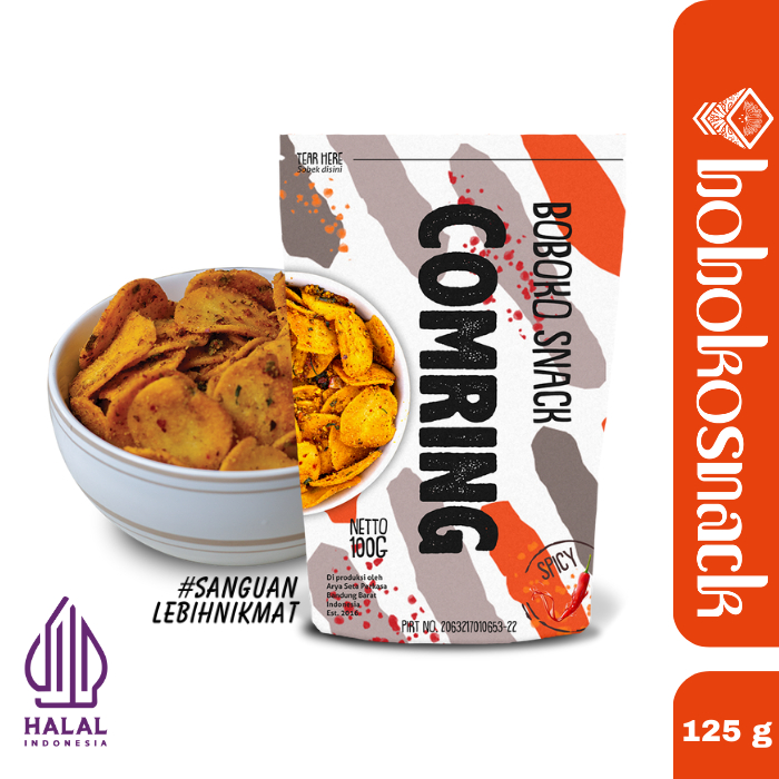 

Bobokosnack Comring Cobro Garing Pedas Crunchy