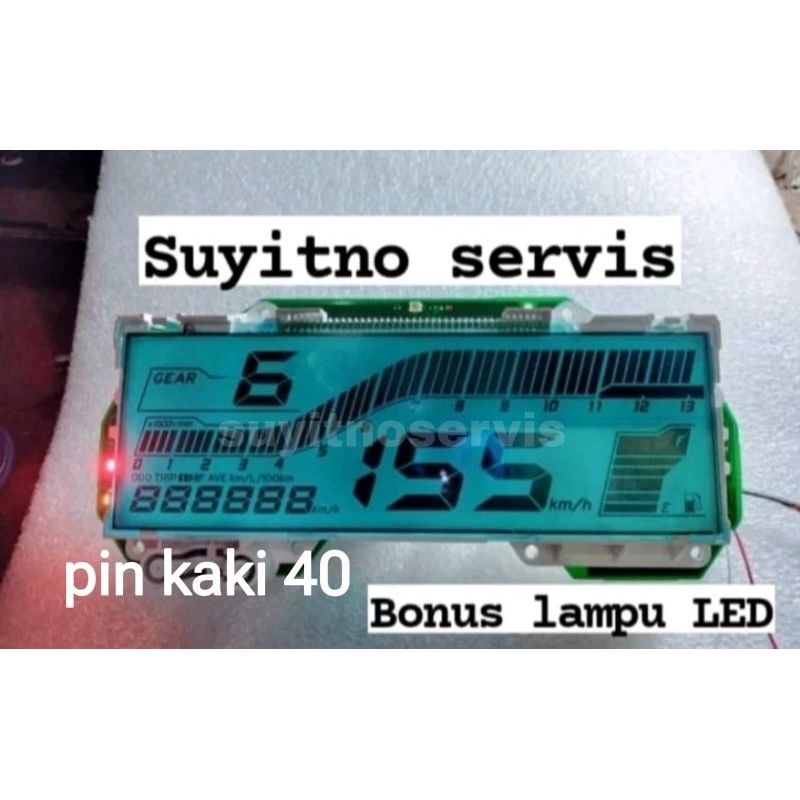 LCD SPEEDOMETER R15 V3 LCD VIXION VVA