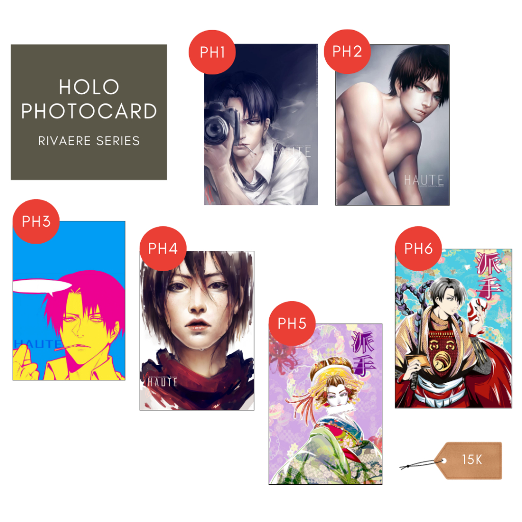 

HAUTE & HADE Holo Photocard