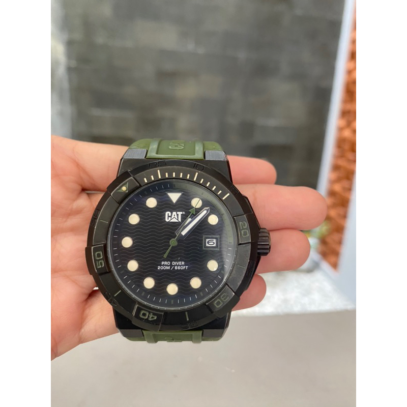 JAM TANGAN PRIA PRELOVED CAT