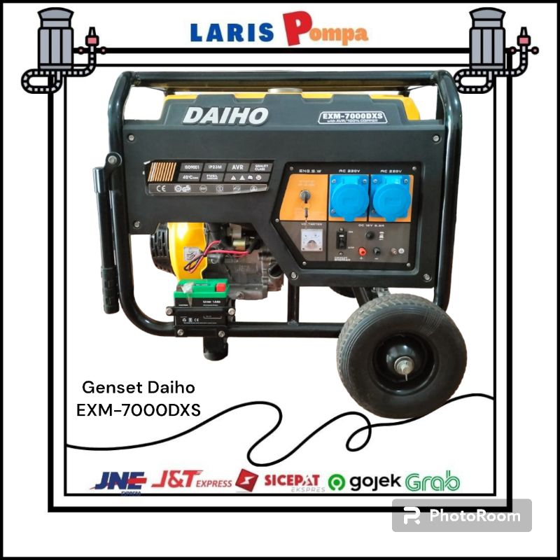 Genset Daiho EXM-7000DXS