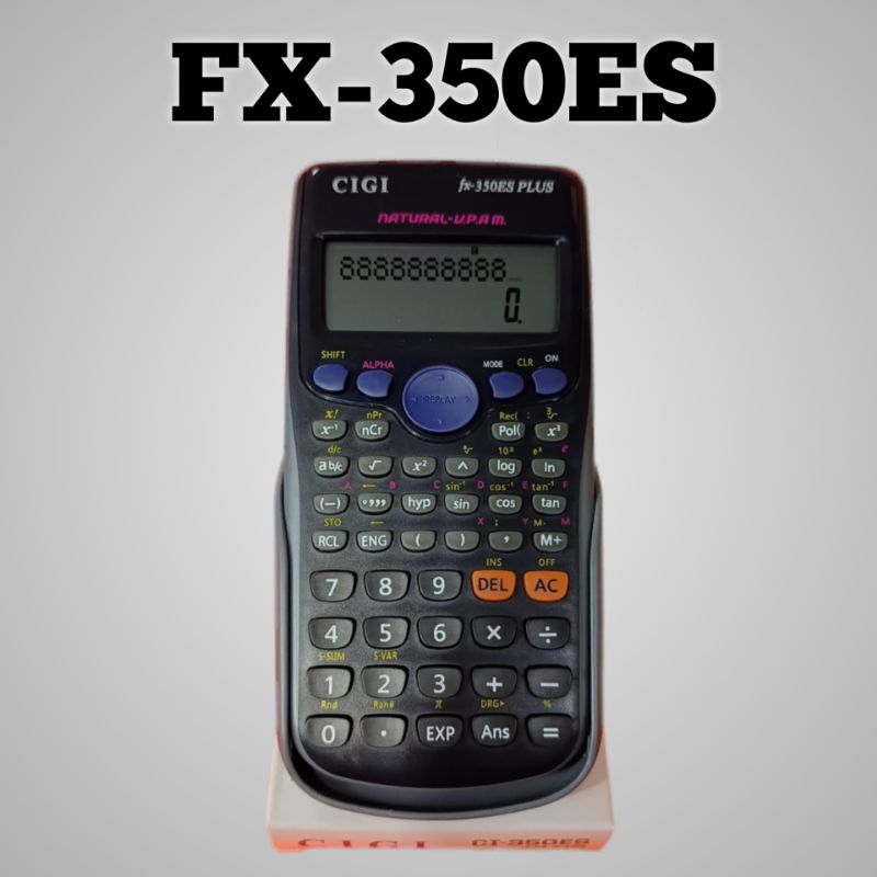

Kalkulator Cigi Fisika FX-350ES / Kalkulator scientific / kalkulator ilmiah / kalkulator murah