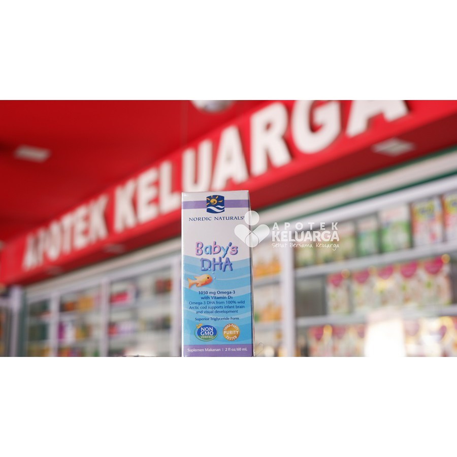 NORDIC BABY'S DHA /SUPLEMEN ANAK/VITAMIN OTAK MATA DAN SISTEM SARAF