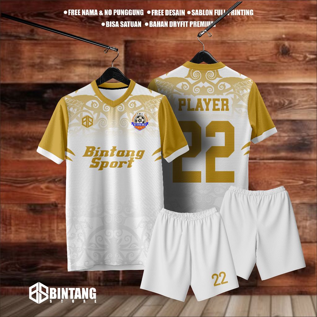 jersey futsal printing jersey bola printing jersey (bisa satuan)