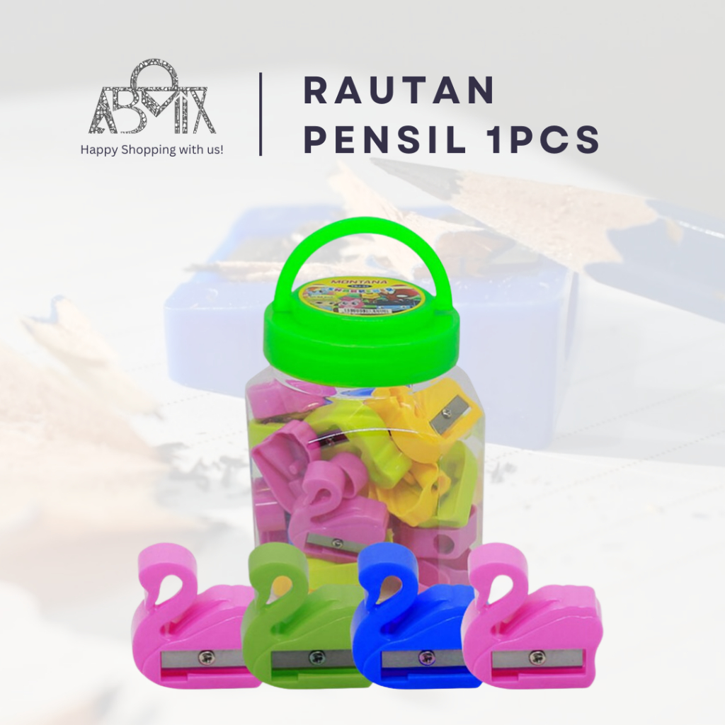 

Rautan Toples oval / Ongotan 1pcs/ orotan / sharpener / Peruncing Pensil / Serutan Pensil