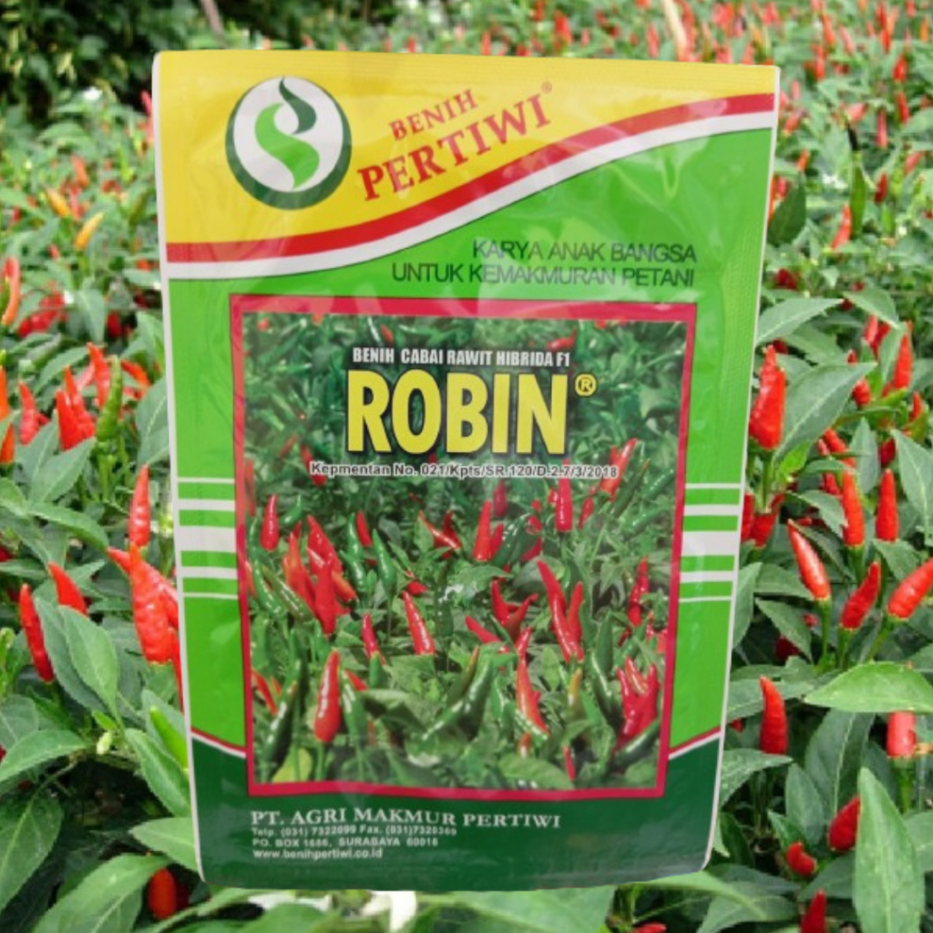 Benih Cabai Rawit Hibrida F1 ROBIN Original