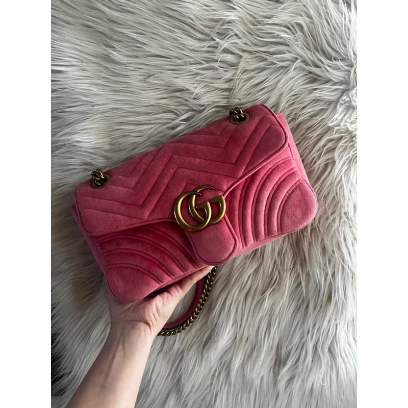 sold preloved gucci marmont Velvet