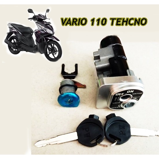 Kunci Kontak Set Plus Jok Vario CBS-Vario 110 Techno-Vario 110 CBS Karburator komplit
