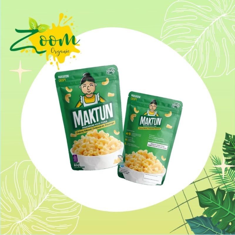 

MAKTUN MAKARONI KEJU TUNA 83GR SNACK MPASI BAYI CEMILAN SEHAT SNACK ANAK MAKARONI CRISPY KRUPUK KALSIUM ABIQU KERUPUK KALSIUM