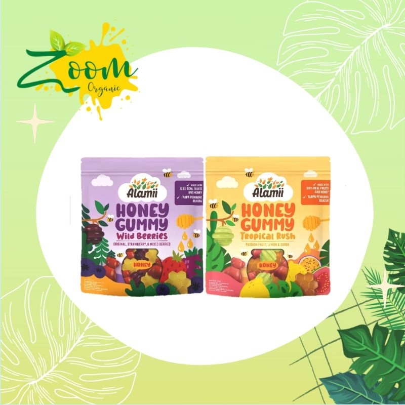 

ALAMII HONEY GUMMY SNACK SEHAT SNACK ANAK CEMILAN ANAK PERMEN MADU PERMEN YUPI SNACK BUAH