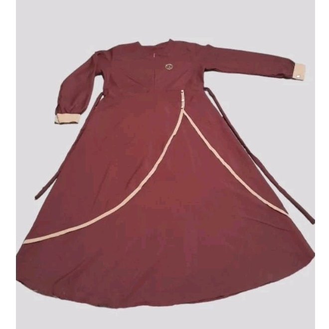 Gamis remaja/gamis dewasa/gamis simple elegan