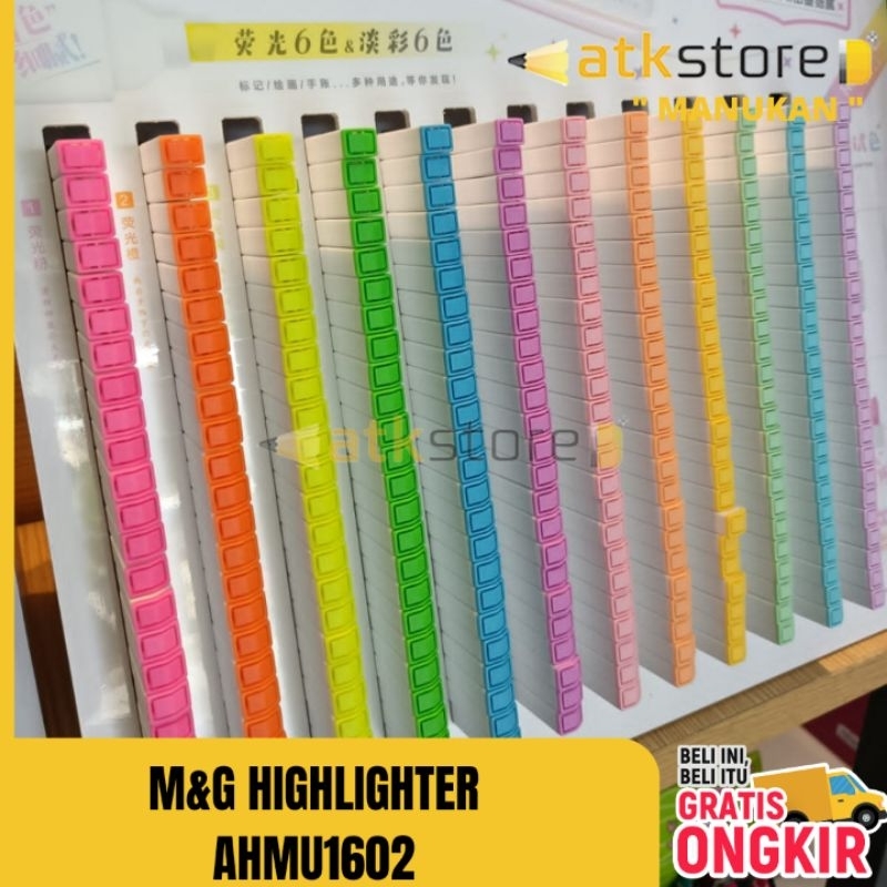 

M&G Highlighter Penanda Berwarna Type Ahmu1602