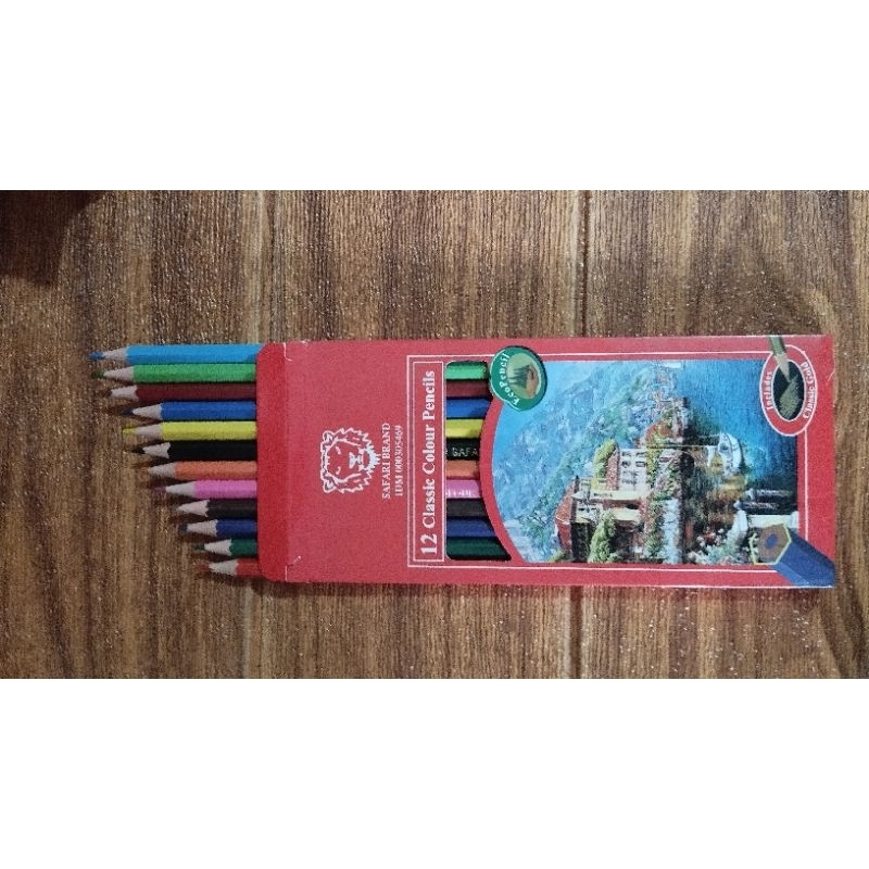 

Pulas/PensilWarna/Safari/Panjang/12warna