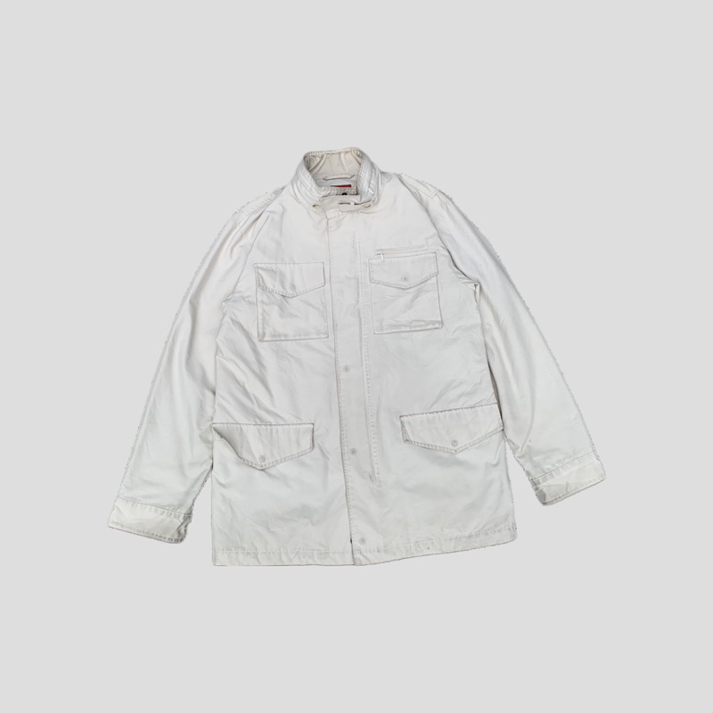 Michelin Parka Vintage Like White A Bone - M