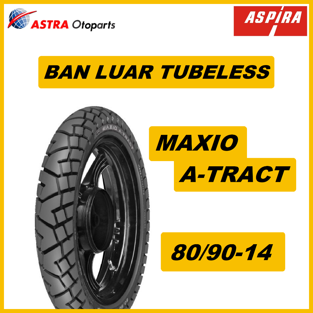 Ban Tubeless Aspira 80/90-14 ATRACT ASPIRA
