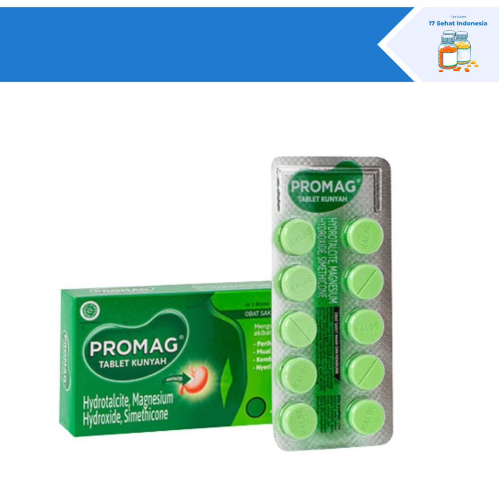 Promag 1 Kotak Isi 10 Tablet