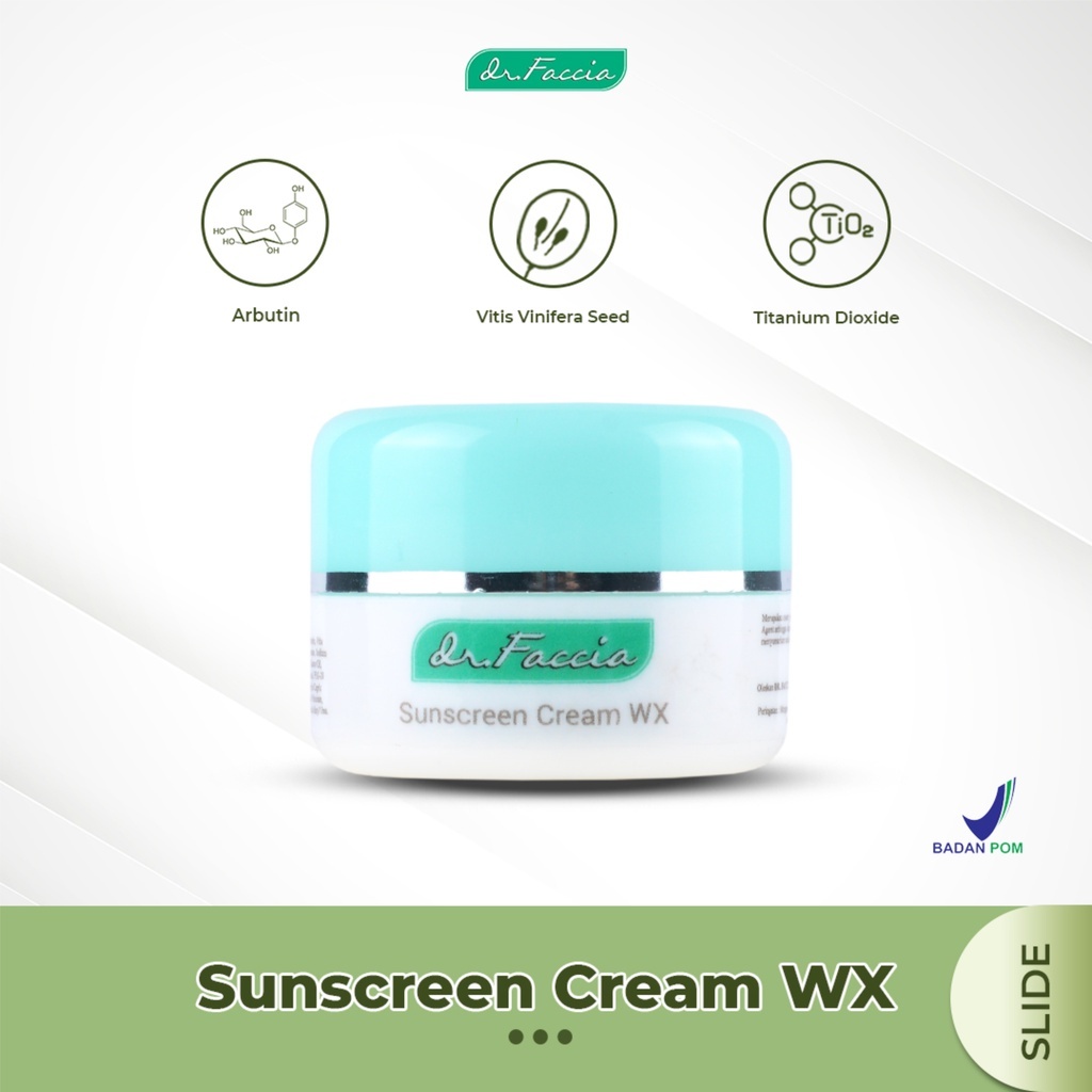 dr. Faccia Sunscreen Cream WX