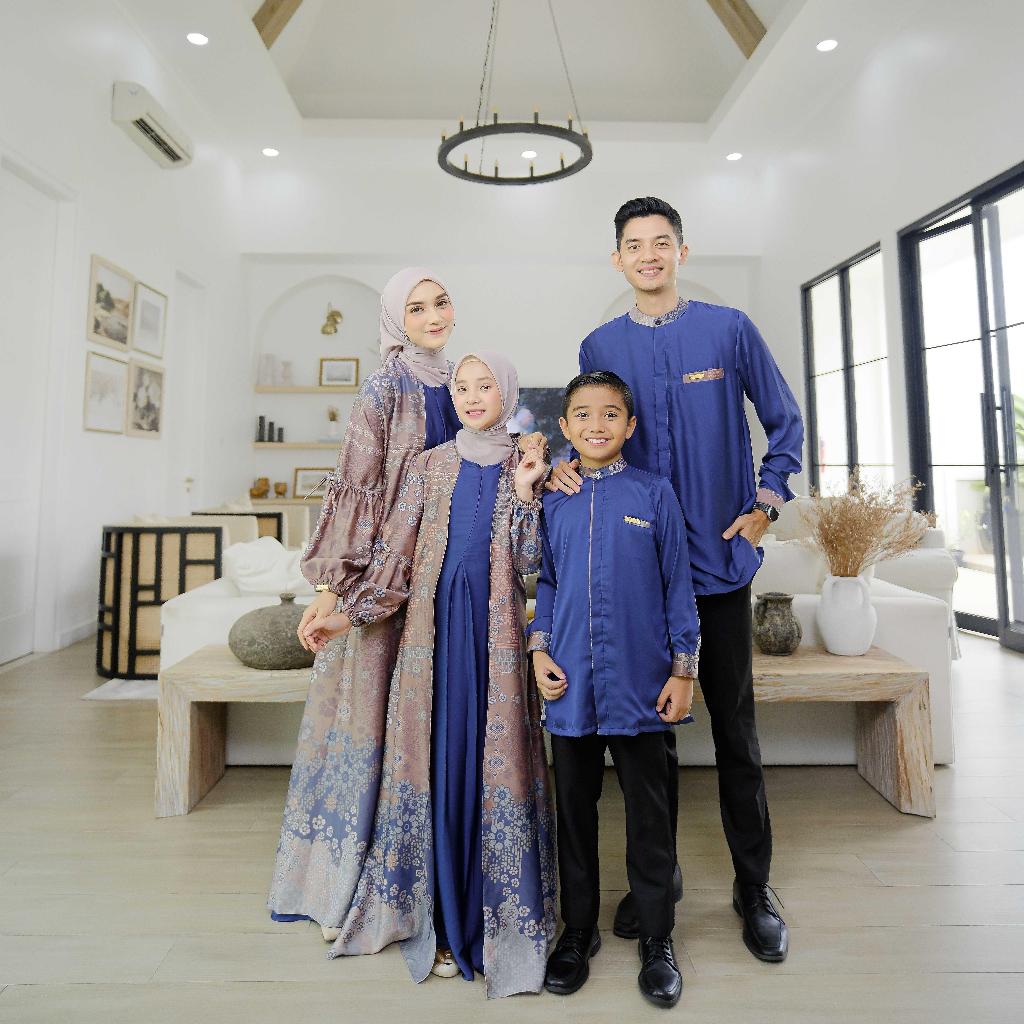 Haniah.id - Sarimbit Keluarga 2026 Lebaran | PREORDER Set Family Lebaran | Gita Asmara Cinnamon |