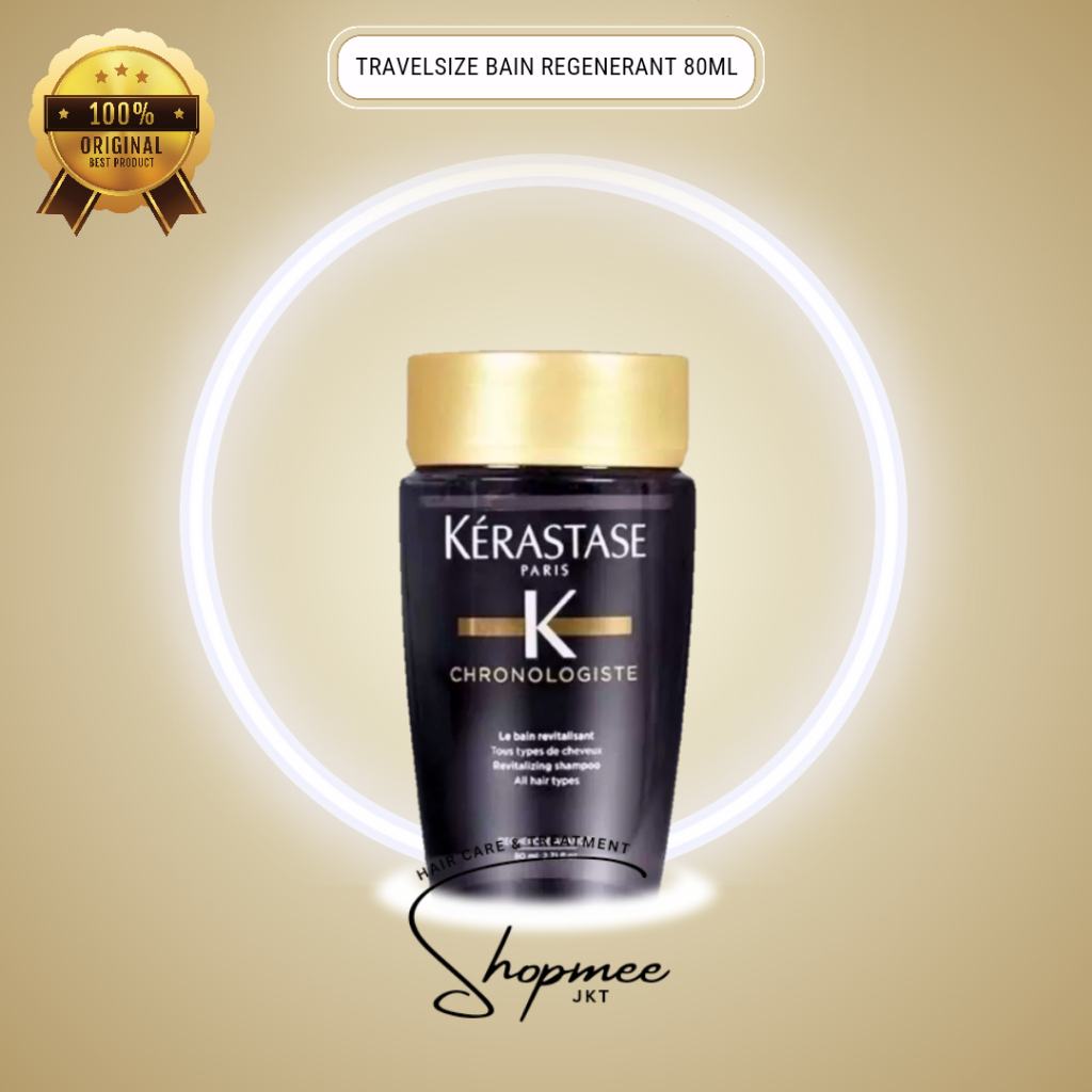 Kerastase Travelsize Bain Chronologiste Shampoo Regenerant 80ml – Sampo Anti-Penuaan