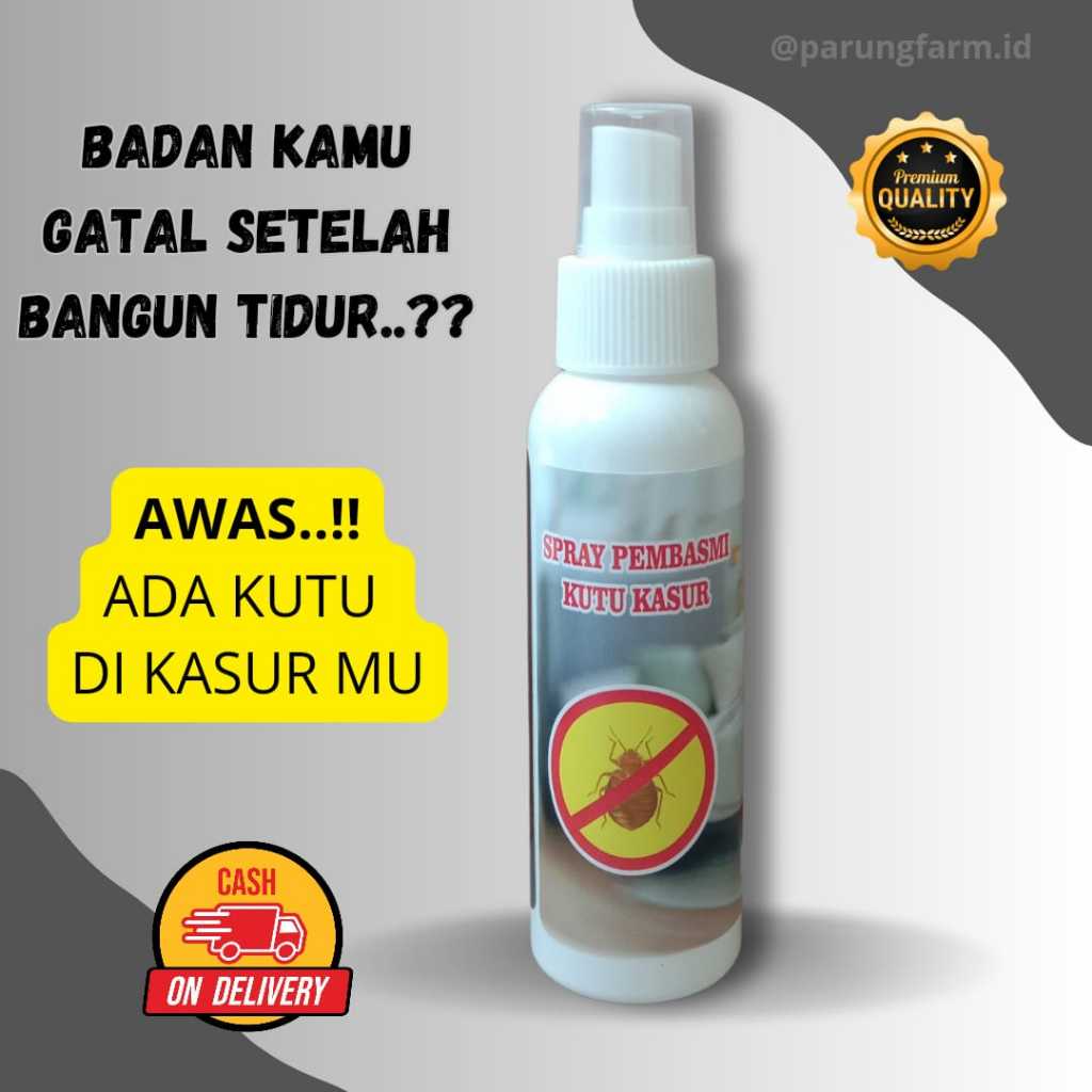 Spray Anti Kutu Kasur Dan Sofa | Cairan Pembasmi Kutu Kasur Ampuh Isi 100 ml