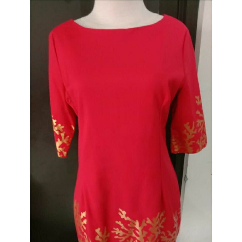 Red Dress ( Preloved )
