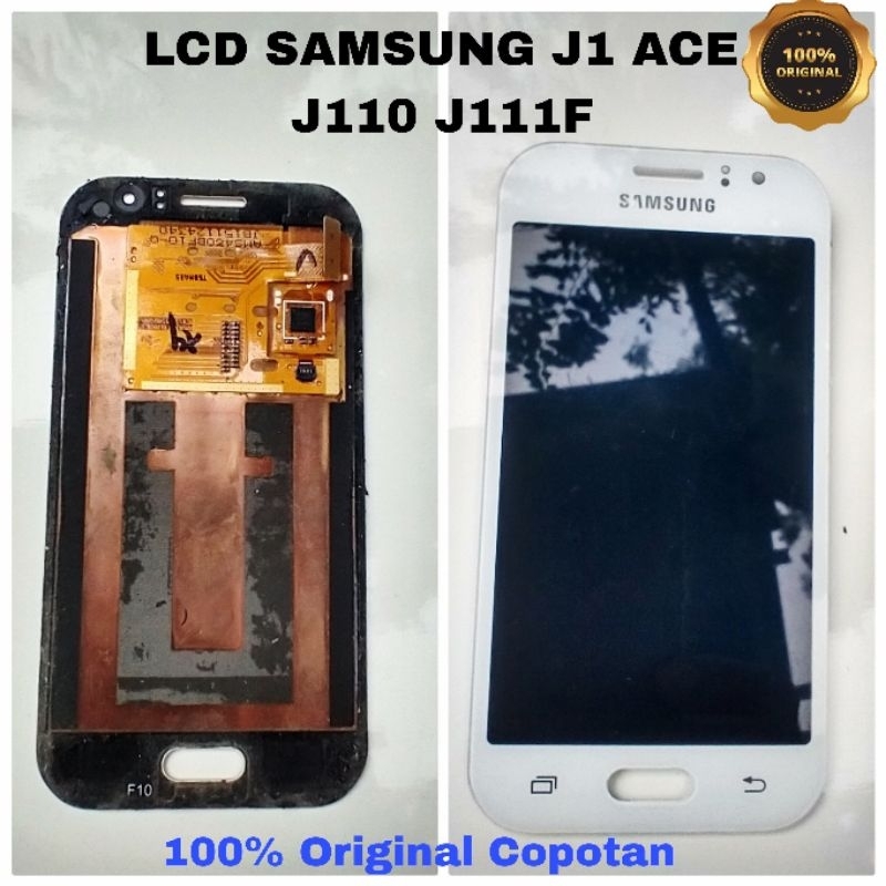 lcd Samsung j1 ace j111f j110g original Copotan Tested garansi tes