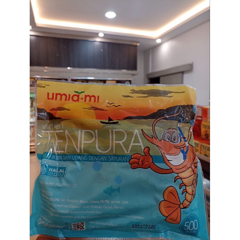 

Umiami Vegie Tempura 500gr