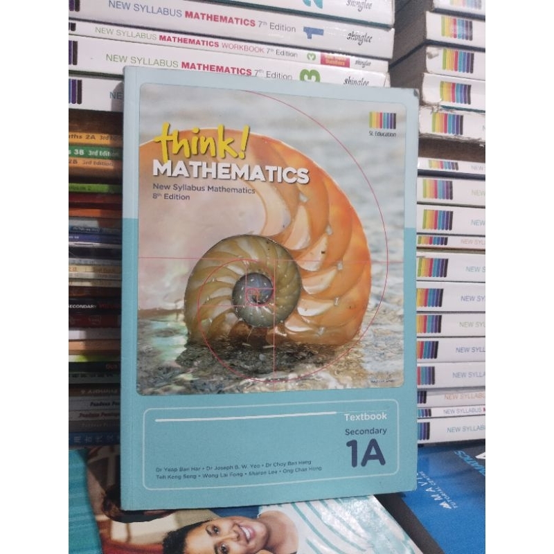 BUKU THINK MATHEMATICS 1A TEXTBOOK SECONDARY 1A