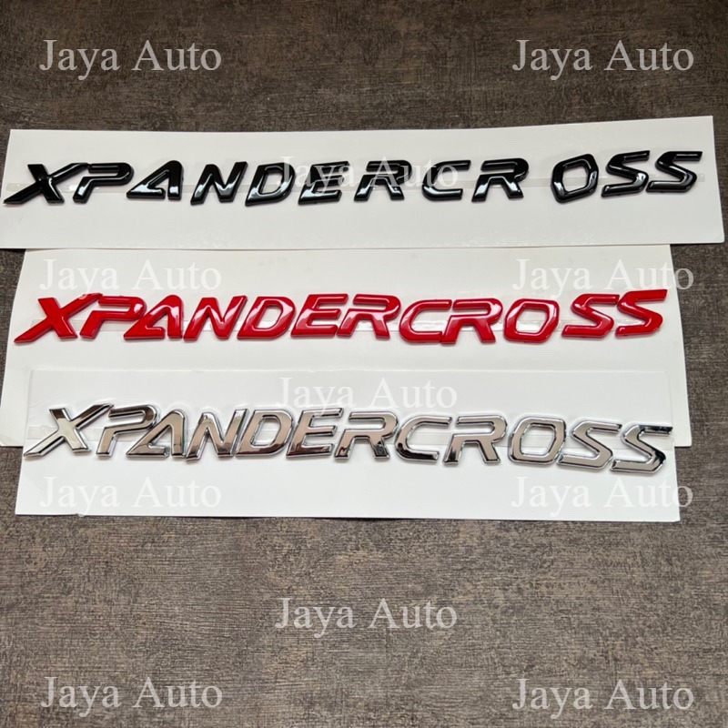 Emblem Kap Mesin Mobil Xpander Cross Emblem XpanderCross