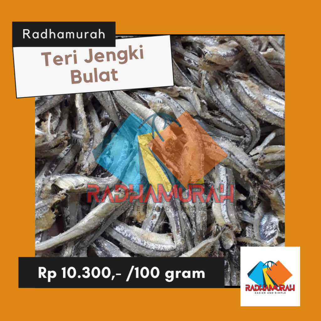 

Ikan Asin Teri Jengki Bulat 1 Kg