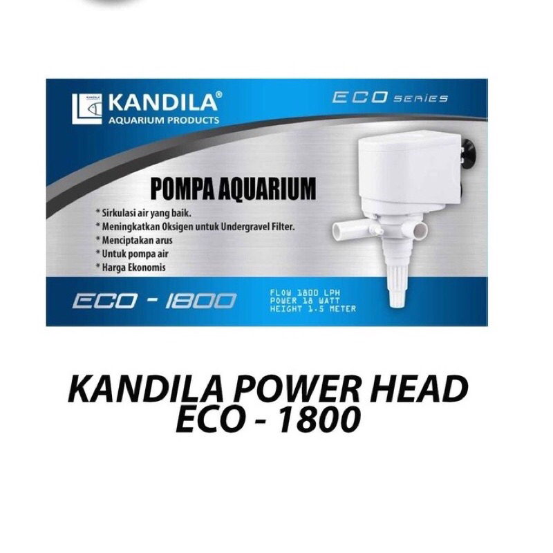 MESIN POMPA AQUARIUM KANDILA ECO-1800