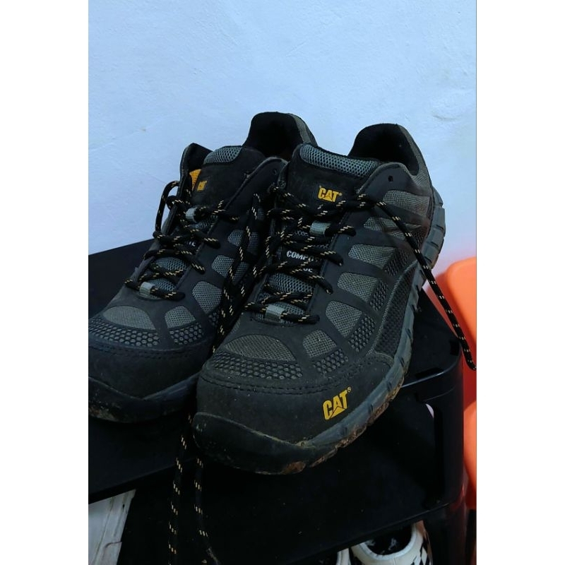 Sepatu Caterpillar Streamline Charcoal Composite Toe Safety Original