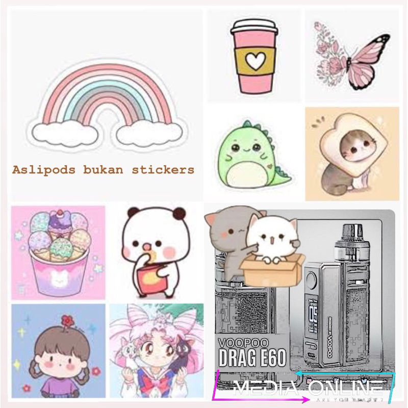 

Label Sticker animasi tempel new sticker