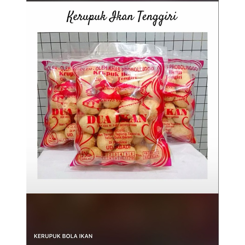 

kerupuk bola ikan