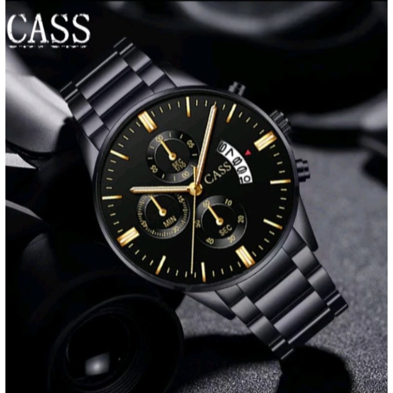 Jam tangan Pria Anti Air Cass Jam Tangan Pria Jam tangan Olahraga Bisnis Jam Tangan Tahan Air Bercah