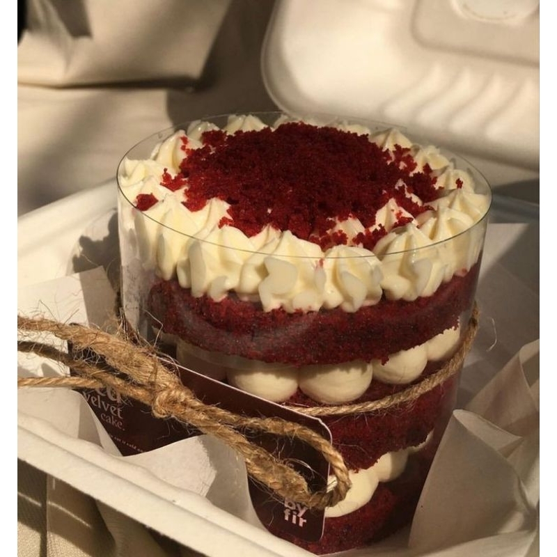 

RED VELVET BENTO CAKE SIRAM MILKY KUE SEMARANG