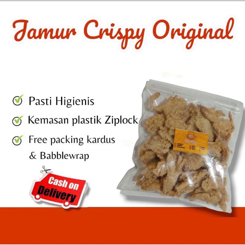 

Jamur Crispy Original 250 Gram