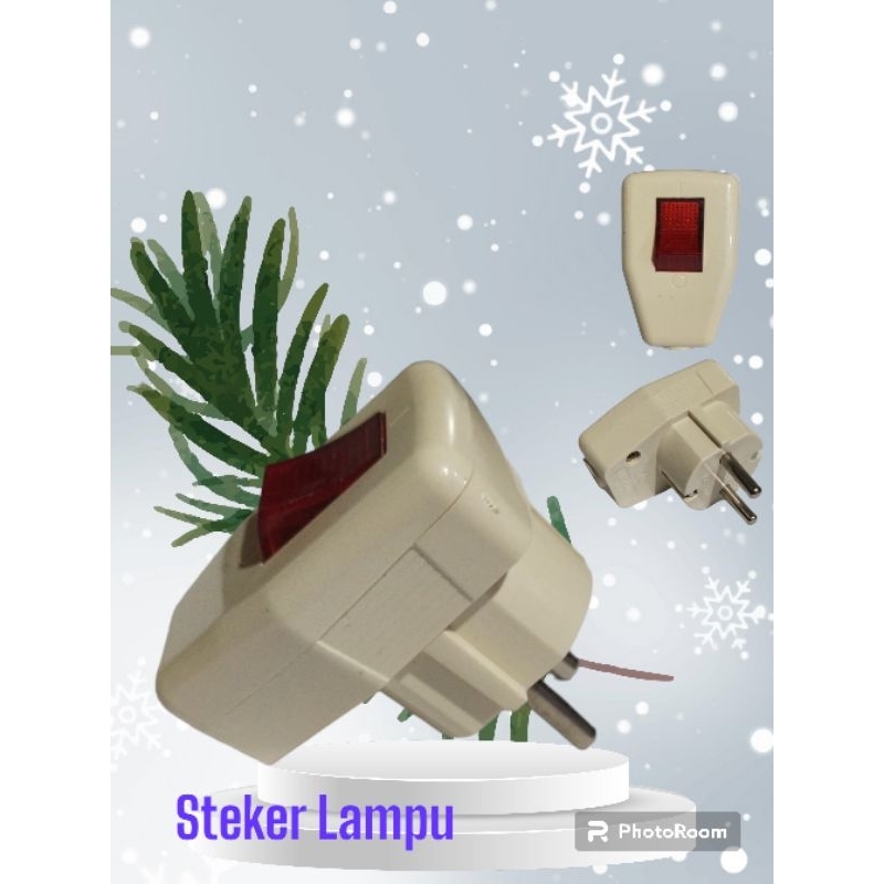 Steker Sakral Lampu ON OFF / Colokan  Listrik ON OFF