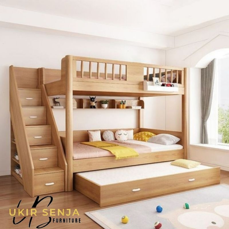 dipan anak minimalis, dipan anak tingkat