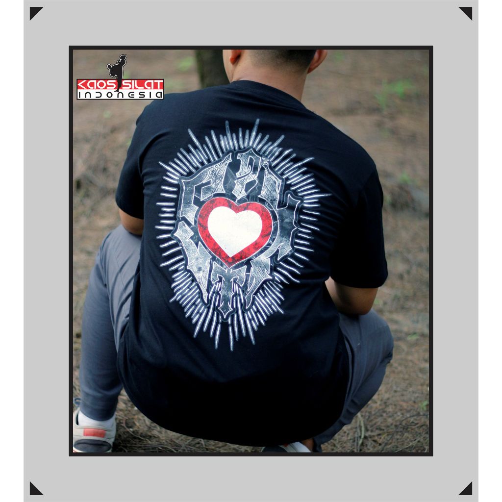 KAOS PSHT KODE RASTER HATI BERSINAR