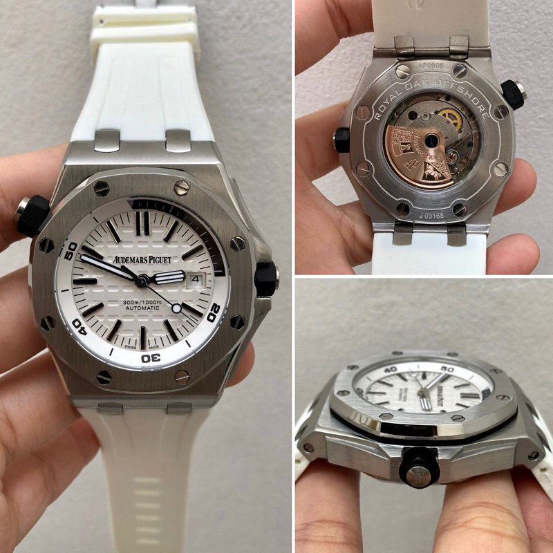 jam tangan matic jam tangan pria sporty rubber D.42mm jam tangan pria AP DIVER