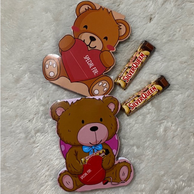

Coklat Silverqueen Chuncky Bar Edisi Valentine / Silverqueen Bear