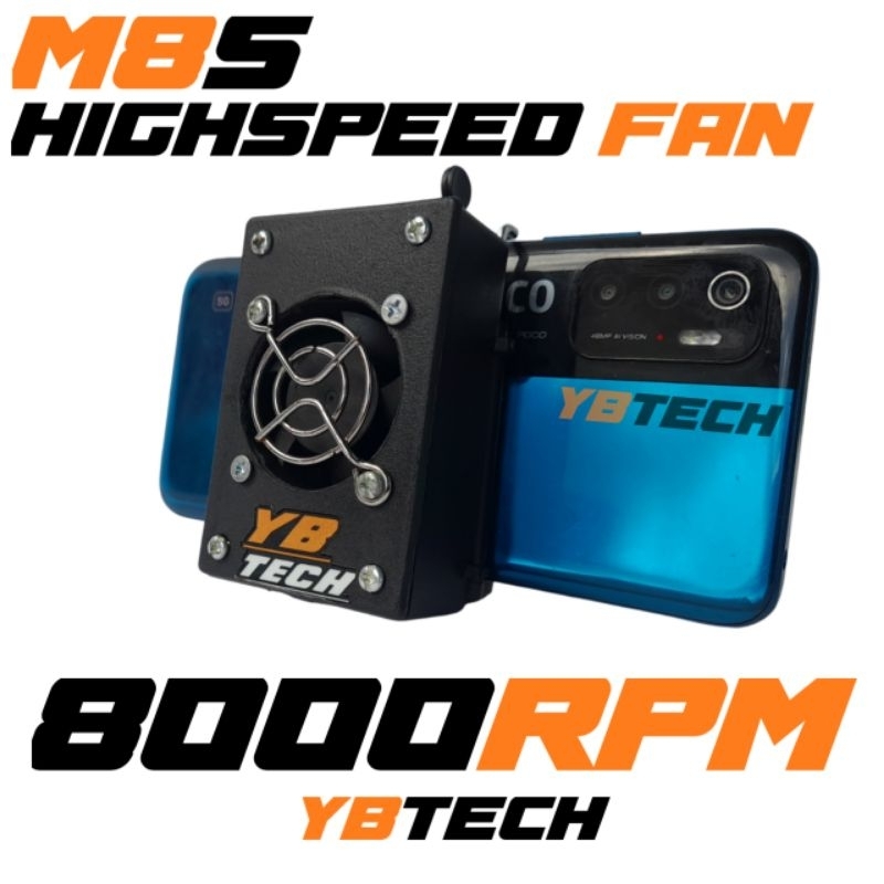 Yb tech m8s fan cooler hp 10000 rpm cooling fan pendingin hp cooling pad