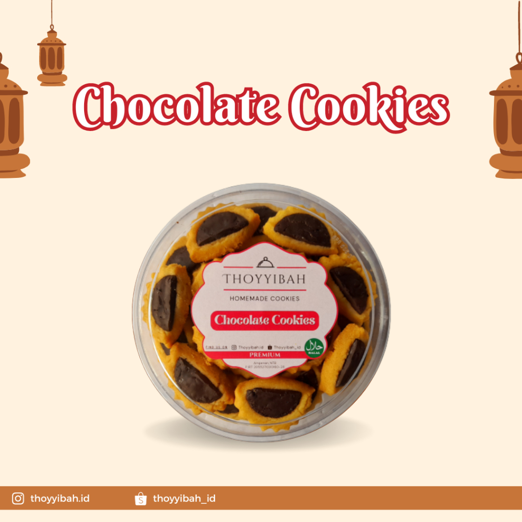 

THOYYIBAH Cookies Kue Kering Chocolate Cookies