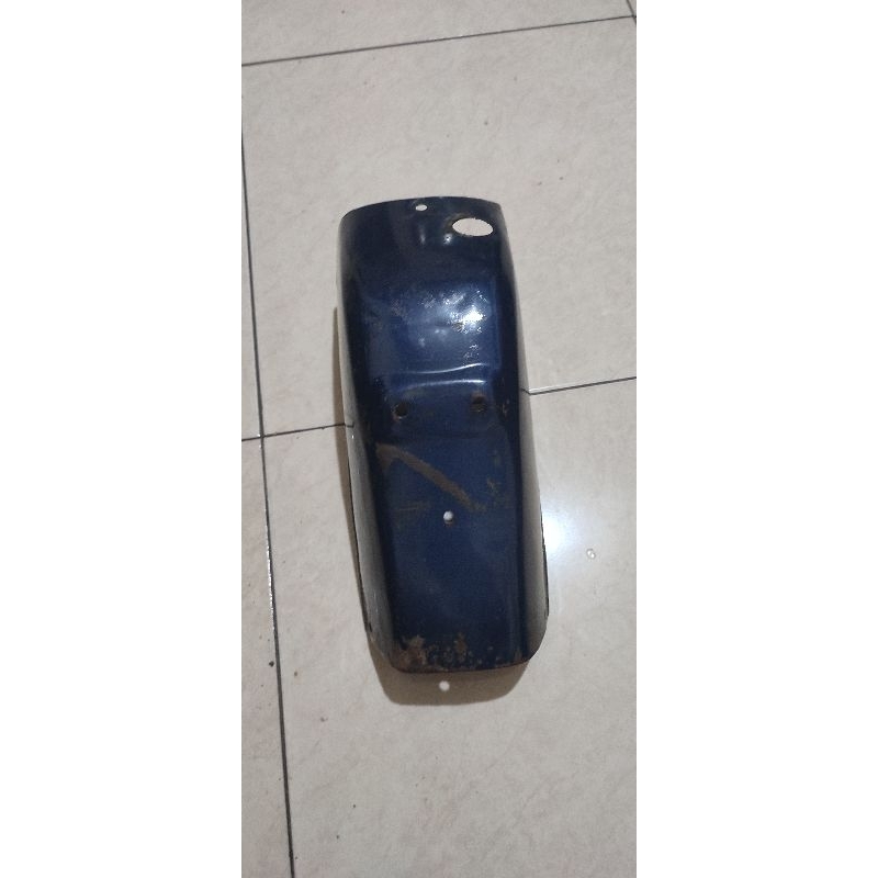 selebor slebor spakbor belakang Suzuki rc100 deluxe warna biru dongker