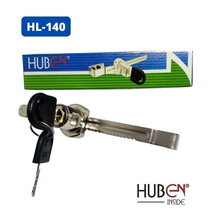 Kunci Lemari Kaca HUBEN HL 140 / Kunci Lemari Gergaji Etalase