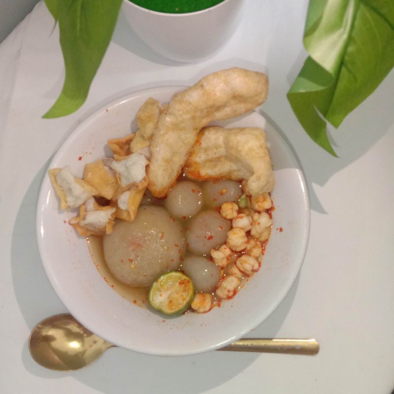

Baso Aci ayam pedas /ayam suwir/Termurah