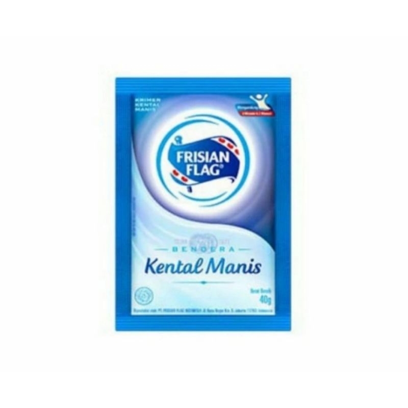 

Frisian Flag Kental manis 38gr x 6 sachet Condensed Milk