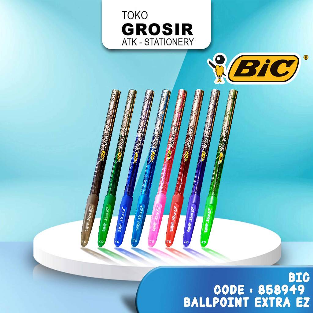 

BIC Ballpoint Extra EZ 0.7 All Warna