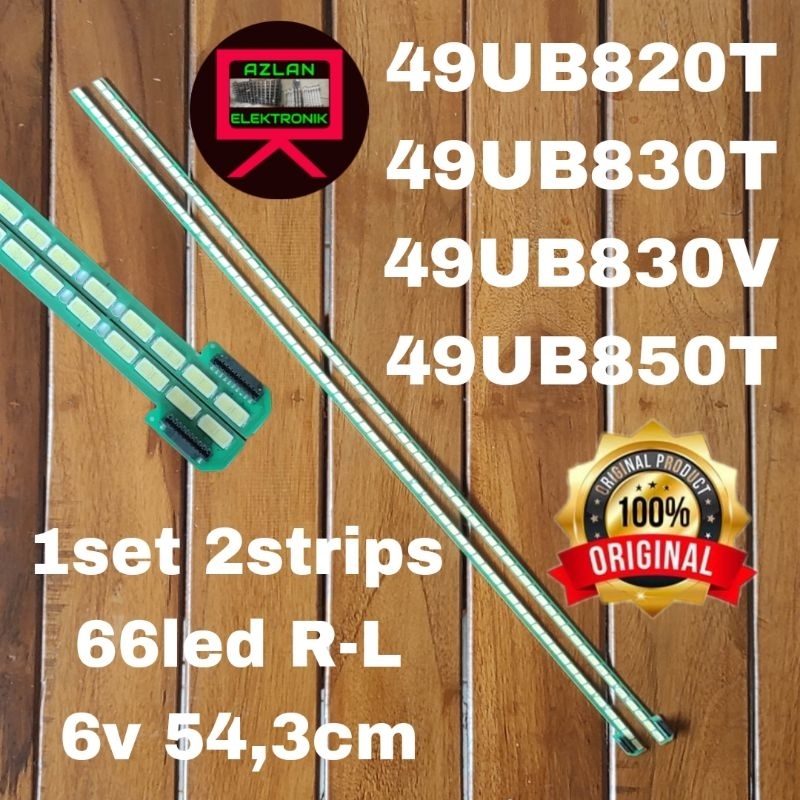 BACKLIGHT LED TV LG 49" 49UB820T 49UB850T 49UB830T BL 49UB 66LED